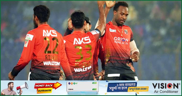 কুমিল্লার বোলিং সামলে খুলনার '১৬৪' রানের পুঁজি